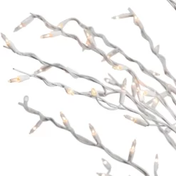Northlight 6' Prelit Artificial Christmas Tree White Lighted Cascade Twig Outdoor Decoration - Clear Lights -Christmas Decorations Store GUEST 00a3063f 739a 452f a051 13c29058f84b