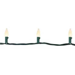Northlight 200-Count Warm White LED Faceted C6 Christmas Lights, 66.25 Ft Green Wire -Christmas Decorations Store GUEST 00e31128 420a 4847 af53 251539697c6e