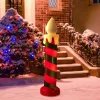Northlight Lighted Striped Candle Blow Mold Outdoor Christmas Decoration - 40" 2 Northlight Lighted Striped Candle Blow Mold Outdoor Christmas Decoration - 40" -Christmas Decorations Store GUEST 03261f9c d0d7 4233 b974 b86122702db7