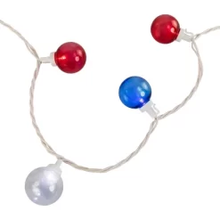 Northlight Patriotic LED G40 Christmas Lights - Red, White And Blue - 11' White Wire - 25ct 13 Northlight Patriotic LED G40 Christmas Lights - Red, White And Blue - 11' White Wire - 25ct -Christmas Decorations Store GUEST 05b80836 0255 4166 a0b4 ac4999d99f3f