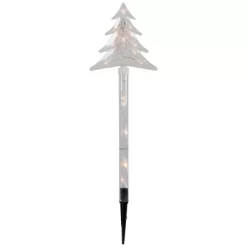 Northlight Lighted Tree Christmas Outdoor Pathway Markers - 26.5" - Set Of 4 -Christmas Decorations Store GUEST 061354bd 333e 4d0a 9819 6b3b15ce3ec5