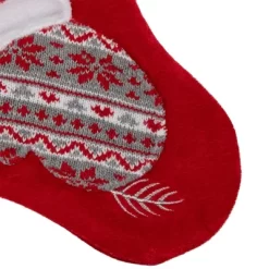 Northlight 20.5-Inch Red And White Winter Mittens Embroidered Christmas Stocking -Christmas Decorations Store GUEST 08301153 e7c1 4e47 970b e69788bcd8e9
