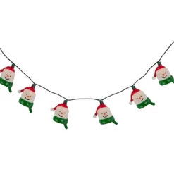 Northlight Snowman Heads With Scarves Christmas Light Set - Clear - 7.5' Green Wire - 10ct -Christmas Decorations Store GUEST 0c1fb6d5 62fd 410d a69a cd4bbfb3929b