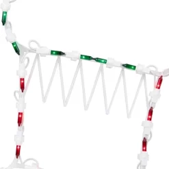 Northlight Lighted Stocking Silhouette Window Christmas Decoration - 18" - Red And Green -Christmas Decorations Store GUEST 0dfc77ed 344b 4f1f a3b3 315a76c95330