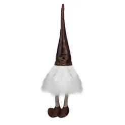 Northlight Rustic Sitting Gnome Christmas Decoration - 12" - White And Brown -Christmas Decorations Store GUEST 0ec9d142 2cc3 402f 9ad4 1ff333d8879d