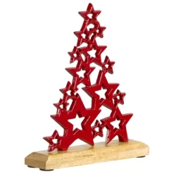Northlight Tree Of Stars Metal Christmas Decoration - 8.75" - Red -Christmas Decorations Store GUEST 0f196860 3765 45b0 9e4c f557c6c260ff