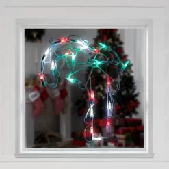 Northlight LED Candy Cane Window Silhouette Christmas Decoration - 12" - Multicolor Lights -Christmas Decorations Store GUEST 10668dfa 16fc 4ffd 809e f21453ee77e5