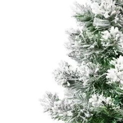 Northlight Full Flocked Angel Pine Artificial Mini Christmas Tree - 24" - Unlit -Christmas Decorations Store GUEST 129637c7 4cb0 400f 8dd6 daeb661d3ad4