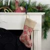 Northlight 20" Tan And Red Rustic Burlap Poinsettia Christmas Stocking -Christmas Decorations Store GUEST 16f37ea1 b5b0 4104 af18 415476bb1473