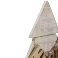 Northlight Wooden Tree "Merry And Bright" Christmas Decoration - 23" - Gold And Red -Christmas Decorations Store GUEST 1855b50b a645 4e8e 9c0e 43e0e7647e6d