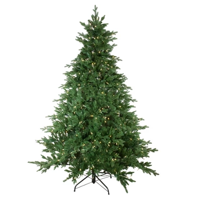 Northlight Real Touch™️Pre-Lit Full Minnesota Balsam Fir Artificial Christmas Tree - 6.5' - Warm White LED 3 Northlight Real Touch™️Pre-Lit Full Minnesota Balsam Fir Artificial Christmas Tree - 6.5' - Warm White LED