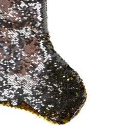 Northlight 22.75" Gold And Silver Reversible Sequined Christmas Stocking -Christmas Decorations Store GUEST 1b5be461 a628 4f9b 9f7f 4ddfabf5e9b4