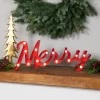 Northlight Lighted "Merry" Christmas Decoration - 20.5" -Christmas Decorations Store GUEST 1b81f595 aead 4ea6 ad69 e0e20feadab4