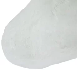 Northlight 19" White Plush Christmas Stocking -Christmas Decorations Store GUEST 1b8b4551 eb44 4060 88f9 41bb297ae551