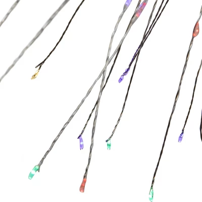 Northlight 20" LED Lighted Firework Silver Branch Christmas Decoration - Multi-Color Lights 6 Northlight 20" LED Lighted Firework Silver Branch Christmas Decoration - Multi-Color Lights - Image 4