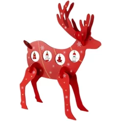 Northlight Reindeer Cut-Out Ornament Holder Christmas Decoration - 13.25" - Red And White -Christmas Decorations Store GUEST 1dd9e37f b9a9 4b3c 8f52 7197ed85180b