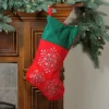 Northlight 19" Red And Green Felt Christmas Stocking With Snowflakes 1 Northlight 19" Red And Green Felt Christmas Stocking With Snowflakes -Christmas Decorations Store GUEST 1f0c199c b820 47fc 93f8 dbf9ae364597