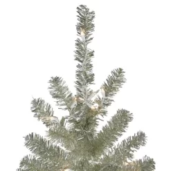 Northlight 9' Pre-Lit Artificial Christmas Tree Metallic Sheer Champagne Tinsel - Clear Lights -Christmas Decorations Store GUEST 1f4b9f13 65ac 4e15 9d10 420a61398d1c