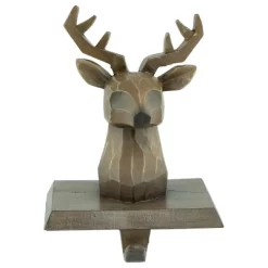 Northlight Set Of 2 Brown Reindeer Head Christmas Stocking Holders 5.75" -Christmas Decorations Store GUEST 20394da7 969c 4fd5 9bf3 f5e801fdb1fe