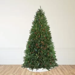 Northlight Pre-Lit Full Northern Pine Commercial Artificial Christmas Tree - 14' - Multi-Color Lights