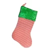 Northlight 19" Red And Green Chevron Sequin Christmas Stocking -Christmas Decorations Store GUEST 20dee8ce 11c9 451d 9d16 e56bc72f914d
