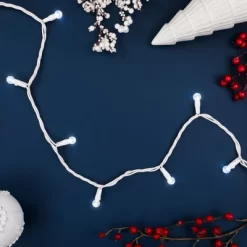 Northlight LED G12 Berry Christmas Lights - Pure White - 16' White Wire - 50 Ct -Christmas Decorations Store GUEST 20edad7f 761c 43ef a757 03c38c6a707c