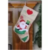 Northlight 19" Red And Green Santa Claus In Sleigh Embroidered Christmas Stocking -Christmas Decorations Store GUEST 21dfe617 6d3f 48f2 bef5 3e422b107aa1