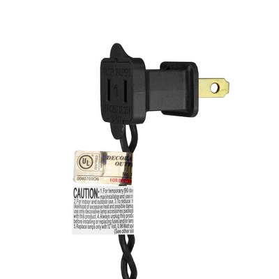 Northlight LED Christmas Lights - Purple, Green And Orange - 16.25' Black Wire - 50ct 4 Northlight LED Christmas Lights - Purple, Green And Orange - 16.25' Black Wire - 50ct - Image 2