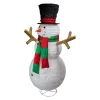 Northlight Lighted Tinsel Snowman Outdoor Christmas Decoration - 60" - Warm White Lights -Christmas Decorations Store GUEST 244fdb02 ba7f 4d8d 86fe 434ed8c42c31