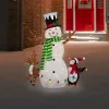 Northlight 3D LED Lighted Snowman And Penguin Outdoor Christmas Decoration - 48" - Warm White -Christmas Decorations Store GUEST 24e34a77 58fd 4a71 8c31 845deb913d09