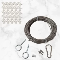 Northlight Simple Living Solutions 40ft Cable Wire Kit For Outdoor Christmas Lights