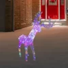 Northlight LED Color Changing Commercial Grade Acrylic Reindeer Outdoor Christmas Decoration - 46.5" -Christmas Decorations Store GUEST 25382116 2b3f 44d5 b09e 0c5891d02c69