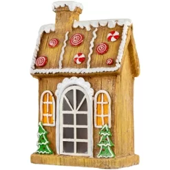 Northlight LED Lighted Peppermint Gingerbread House Christmas Decoration - 14" -Christmas Decorations Store GUEST 26187039 de11 4d0e 96d1 7555318ee799