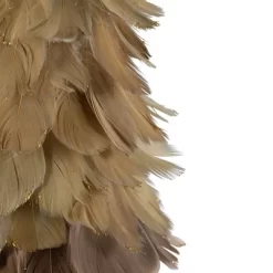 Northlight Feather Layered Cone Tree Christmas Decoration - 19.5" - Moss Green And Brown -Christmas Decorations Store GUEST 2632d372 9adc 4161 804b ee436b60ea0e