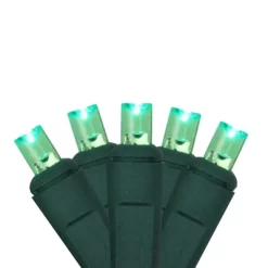 Northlight Net Style LED Tree Trunk Wrap Christmas Lights - 2' X 8' - Green - Brown Wire