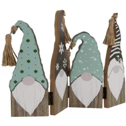 Northlight Wooden Gnomes Hinged Christmas Decoration - 10.75" -Christmas Decorations Store GUEST 2706329a 4433 42ab 853e a5dd1e417d00