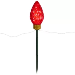 Northlight LED Lighted C9 Style Christmas Pathway Lawn Stakes - 8 Ft - Multi - 5-Count -Christmas Decorations Store GUEST 2ac5f0bd a112 45ba bcd6 1ff112b063eb