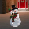 Northlight Lighted Waving Snowman Outdoor Christmas Decoration - 32" - Clear Lights -Christmas Decorations Store GUEST 2ad8d8cb 7d57 407c 85a2 217d9dcafdf1