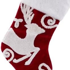 Northlight Reindeer And Snowflake Embroidered Christmas Stockings - 20" - Set Of 3 -Christmas Decorations Store GUEST 2bb83824 24d8 4e03 b415 4e85d1e9e01f