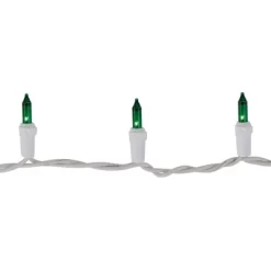 Northlight Mini Incandescent Christmas Lights - Green - 7' White Wire - 35ct -Christmas Decorations Store GUEST 2cf7b461 8eae 4423 a9da aeb19404b137