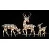 Northlight Set Of 3 White Glittered Doe, Fawn And Reindeer Lighted Christmas Outdoor Decoration -Christmas Decorations Store GUEST 2e9b8202 380c 42b4 bdd6 f8ea477787eb