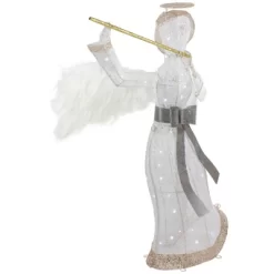 Northlight 36" LED Lighted Lace Angel With Flute Outdoor Christmas Decoration -Christmas Decorations Store GUEST 2ead4840 f523 4799 b3c5 6dd96b69c015