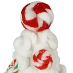 Northlight Plush Tree With Peppermint And Candy Canes Christmas Decoration - 16.5" -Christmas Decorations Store GUEST 303c7c55 5304 449f b97d 1ce3df5c47e2