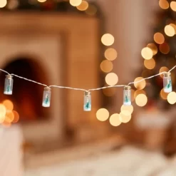 Northlight 10-Count Tree In A Bottle Christmas String Lights - LED Warm White - 3' Clear Wire
