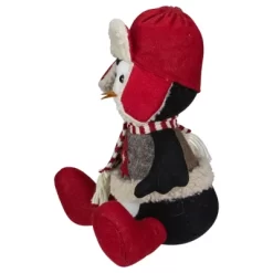 Northlight Sitting Winter Penguin With Trapper Hat Christmas Decoration - 12" -Christmas Decorations Store GUEST 318cb6ec 23b4 4cb4 82e6 0109a8726cbb