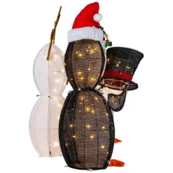 Northlight LED Lighted Penguins Building Snowman Outdoor Christmas Decoration - 35" - Set Of 3 -Christmas Decorations Store GUEST 36299c3d 2003 4197 a243 9f55cd15ffac