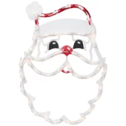 Northlight Lighted Santa Claus Christmas Window Silhouette - 17.5 Inch -Christmas Decorations Store GUEST 37cd8d87 9978 4447 afd1 80c41607bead