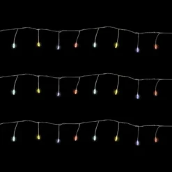 Northlight LED Fairy Water Droplet Christmas String Lights - MultiColor - 6' Silver Wire - 40ct -Christmas Decorations Store GUEST 38faeafd c0e8 4240 8748 4ec6600d8076