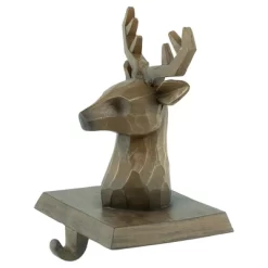 Northlight Set Of 2 Brown Reindeer Head Christmas Stocking Holders 5.75" -Christmas Decorations Store GUEST 3e8e920b 4ac2 4598 945e c03e35353629