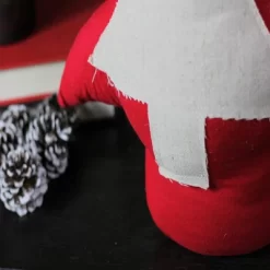 Northlight Plush Pine Tree Christmas Decoration - 15" - Red And White -Christmas Decorations Store GUEST 3e9022b5 ddfa 48af 9055 1989b6e6e405